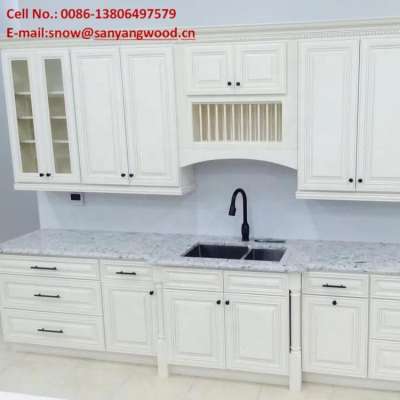 North American standard island shaped modular design  kitchen cabinet